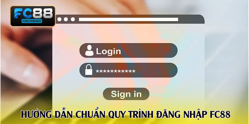 Hướng dẫn chuẩn quy trình đăng nhập FC88 nhanh chóng