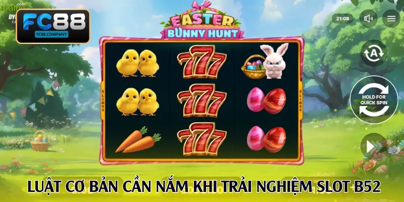 Luật cơ bản - Kiến thức cần nắm khi trải nghiệm slot B52