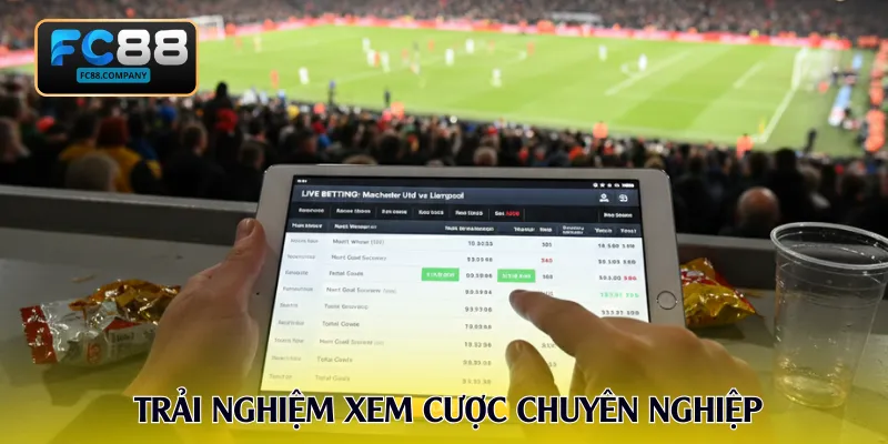 Trải nghiệm xem cược chuyên nghiệp