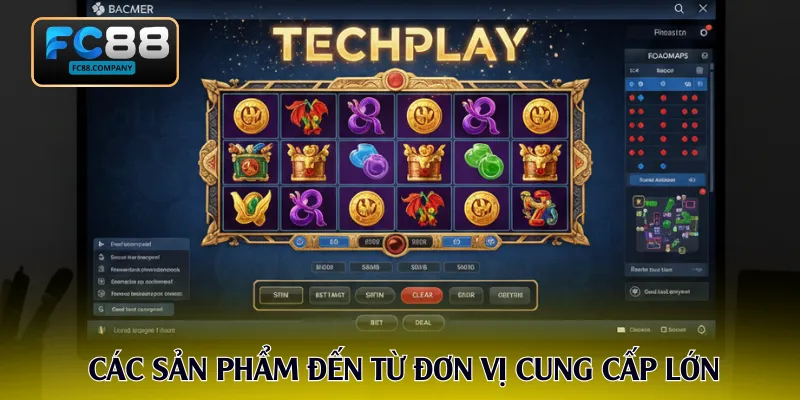 Các sản phẩm đến từ đơn vị cung cấp lớn