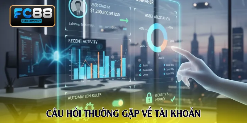 Câu hỏi thường gặp về tài khoản với hướng dẫn xử lý cụ thể