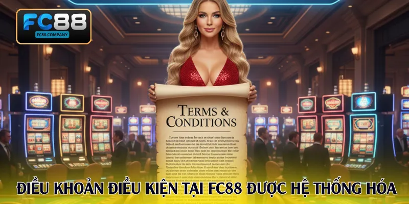 Điều khoản điều kiện tại FC88 được hệ thống hóa 4 mục