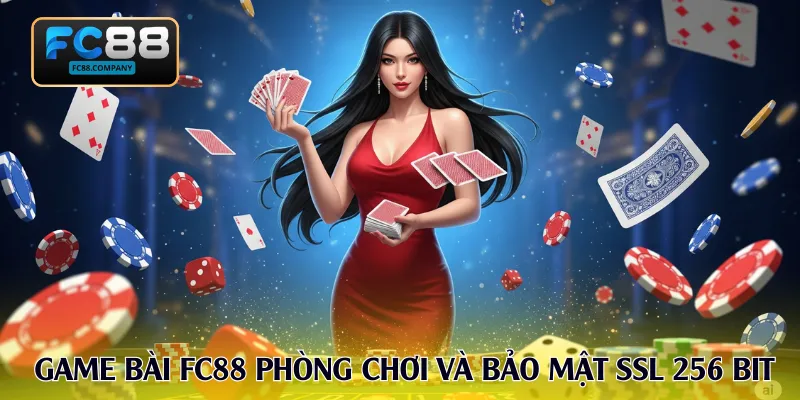 Game bài FC88 với đa dạng phòng chơi và bảo mật SSL 256 bit