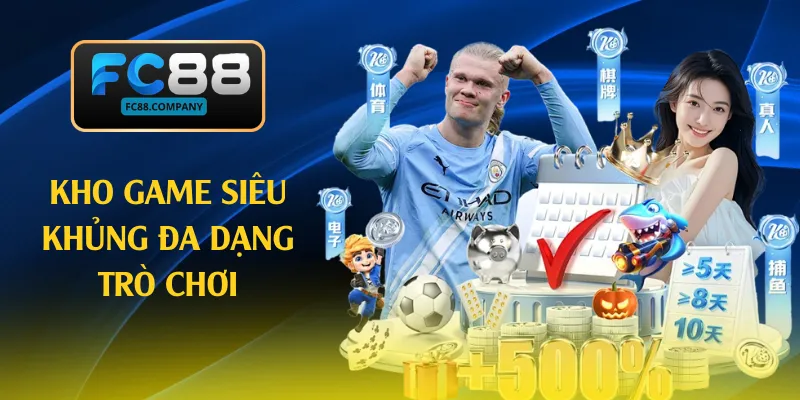 Kho game siêu khủng đa dạng trò chơi