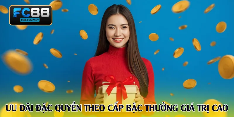 Ưu đãi đặc quyền theo cấp bậc cùng quỹ thưởng giá trị cao